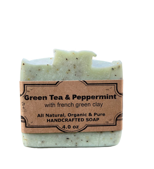 Green Tea & Peppermint Bar Soap