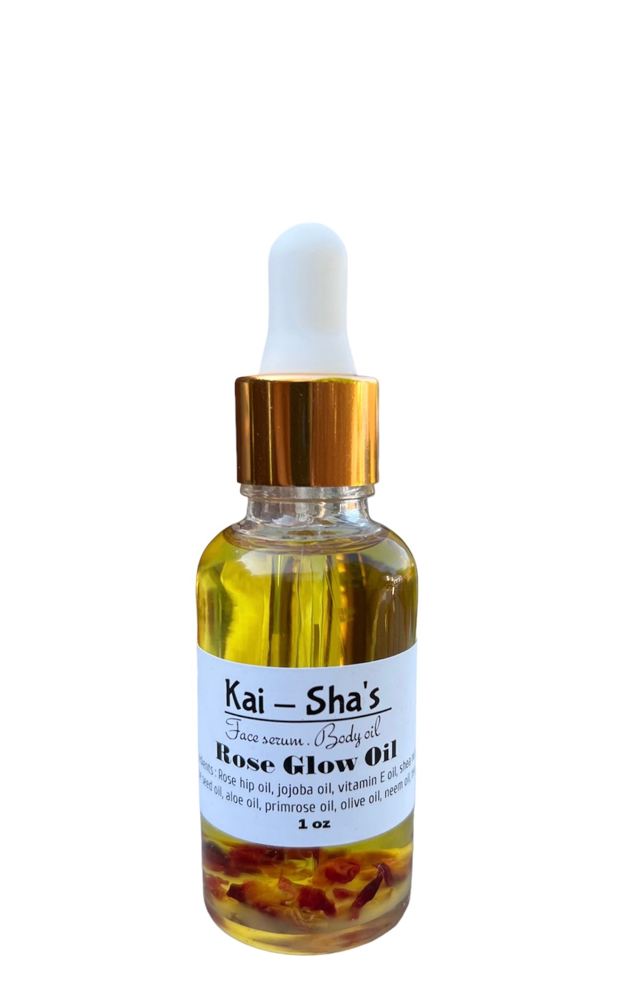 Rose Glow Facial Serum Oil