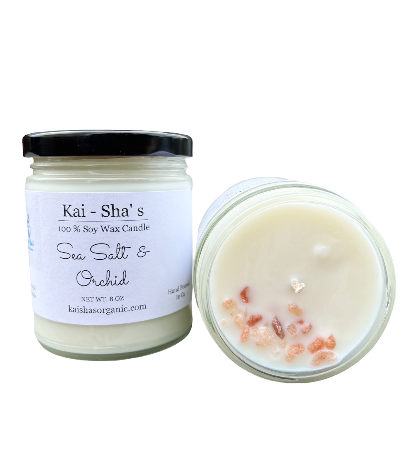 Sea Salt & Orchid Soy Wax Candle