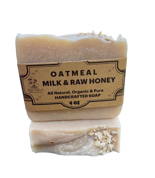 Oatmeal & Raw Honey Bar Soap