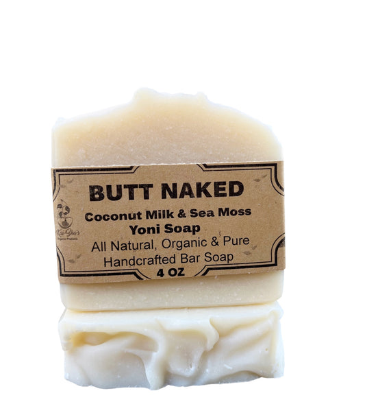 Butt Naked  Yoni Coconut Milk & Sea Moss Feminine Bar Soap